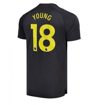 Everton Ashley Young #18 Bortatröja 2024-25 Kortärmad